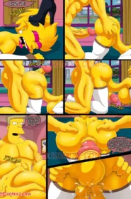 To the planet Orgasmo Simpsons (20)