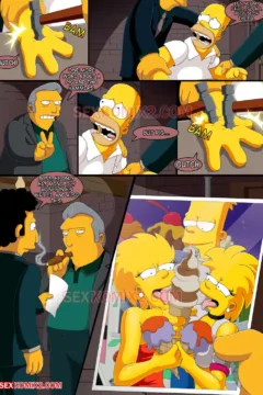 To the planet Orgasmo Simpsons (3)