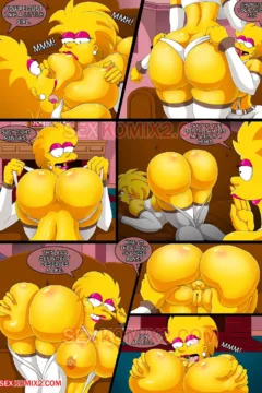 To the planet Orgasmo Simpsons (8)