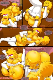 To the planet Orgasmo Simpsons (9)