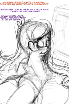 Gravity Fall Night with Mabel (7)