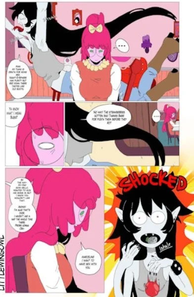 [Littlewingowl] Bubbline comic (Adventure Time)