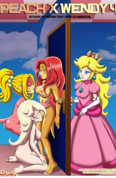 Peach X Wendy (Mario) [Palcomix] - 4