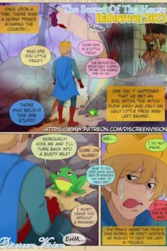 Discreen Vision- Halloween Comic