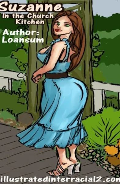 Illustratedinterracial - Suzanne in the Church Kitchen