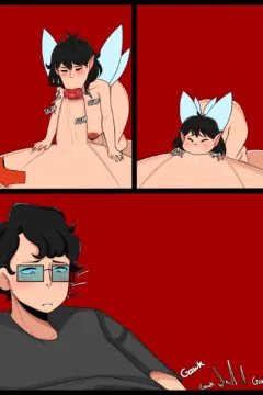 Loner Guy With His Fairy ”GF”0004