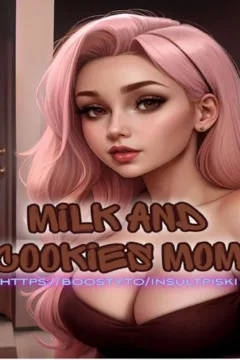 Milk and cookies mom