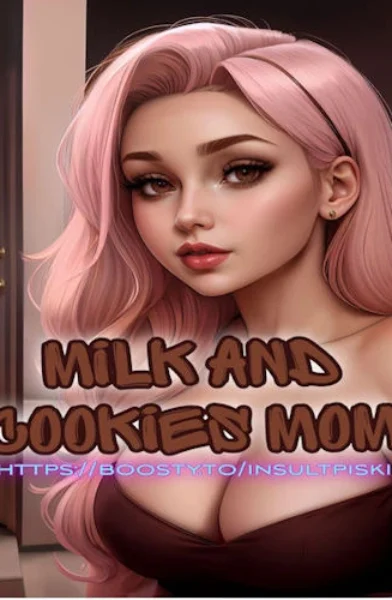 Milk and cookies mom