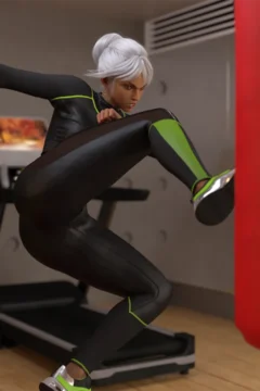 Kizaru3D – Shield and Maid (35)