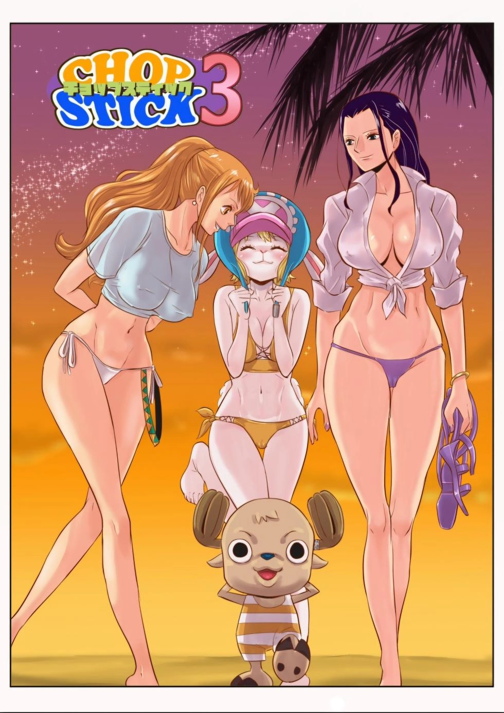 Chop stick one piece hentai