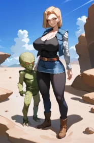 Do Android18 Birth Saibaiman's Child (1)