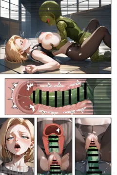 Do Android18 Birth Saibaiman’s Child (12)