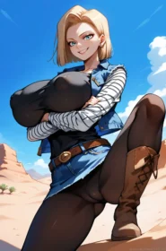 Do Android18 Birth Saibaiman's Child (2)