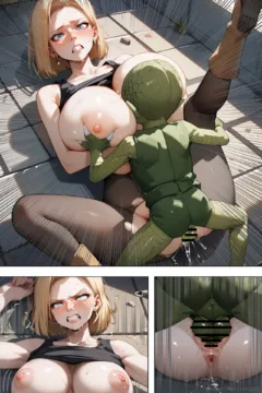 Do Android18 Birth Saibaiman’s Child (20)