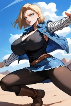 Do Android18 Birth Saibaiman’s Child (3)