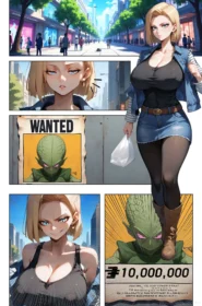 Do Android18 Birth Saibaiman's Child (5)