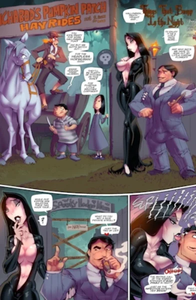 Things that Bump in the Night -The addams family