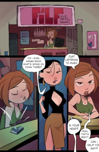 JMoz Comix - FILF - Ine Arts and drinks Xyz