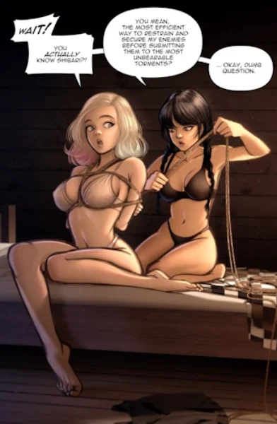 Kusujinn - Wednesday Addams (The Addams Family)