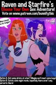 Raven and Starfire's Night Out CYOA0001