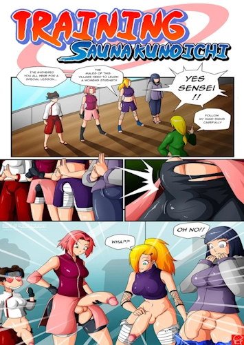 Witchking00 – Sauna fun with Naruto gamg