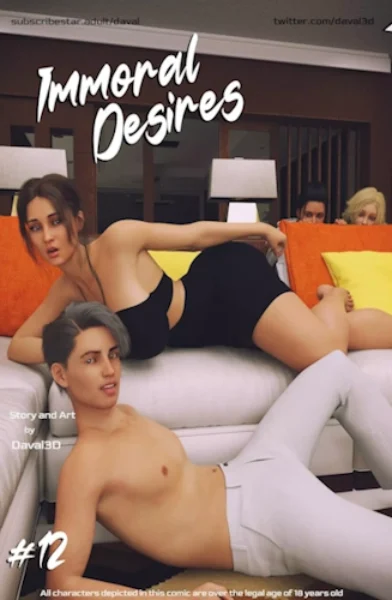 Daval3D – Immoral Desires 12 porn 3D comics