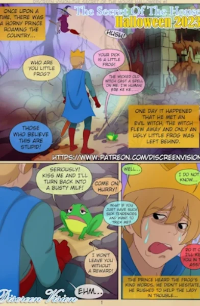 Inusen - Discreen Vision- Halloween 2023 adult comics