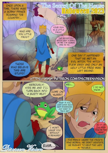 Inusen - Discreen Vision- Halloween 2023 adult comics