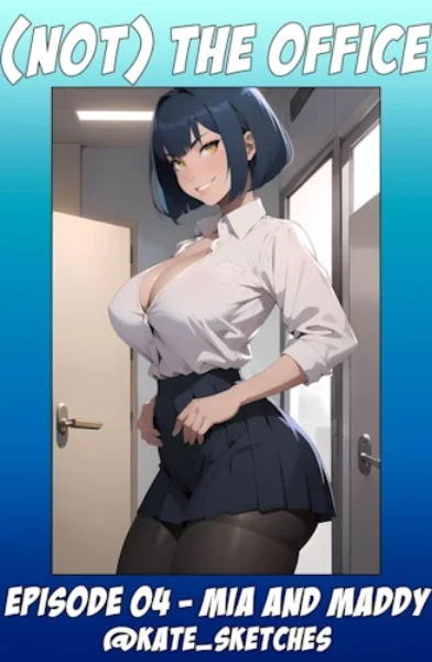 Kate Sketches - The Office - Mia likes to play