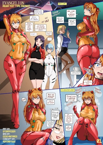 [StormFedeR] Asuka Test Type: Enhance in Neon Genesis Evangelion