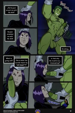 Titans Primal Urges Page (Teen Titans) (10)