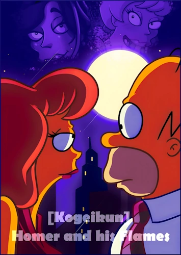 [Kogeikun] Simpson in Homer and his Flames Cartoon comics