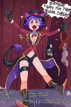 Bubbles Sisters_ Luny & Tizka (OC)0006