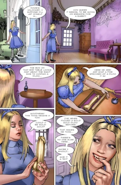 Alice Off The Deep End 2025 - Edelweiss cartoon adult comics