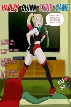 [Godlem] Harley Quinn Strip Game [Batman]