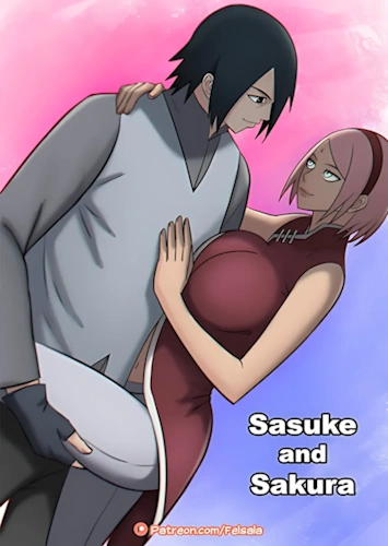 [Felsala] Sasuke and Sakura - Patreon Naruto adult manga