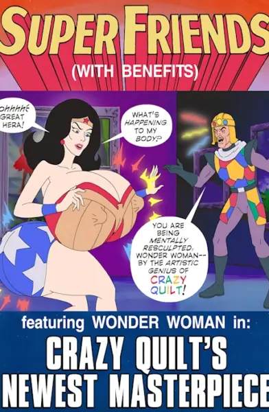 Super Friends with Benefits-Crazy Quilt's Newest Masterpiece justice league comics