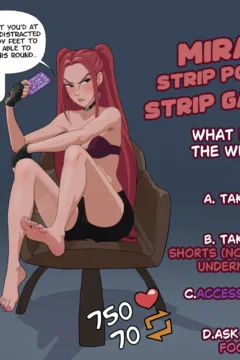 Mira’s Strip Poker Strip Game (KPop Demon Hunters) 0004