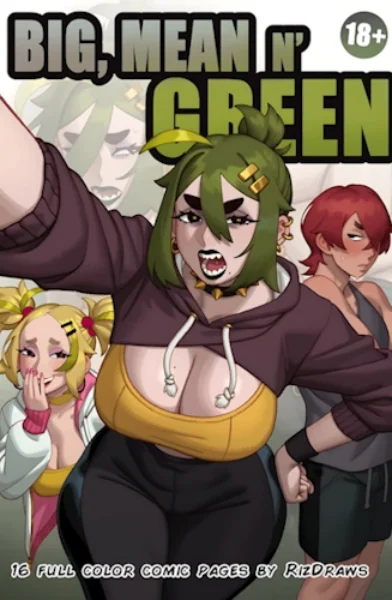 [Rizdraws] Big, Mean n' Green
