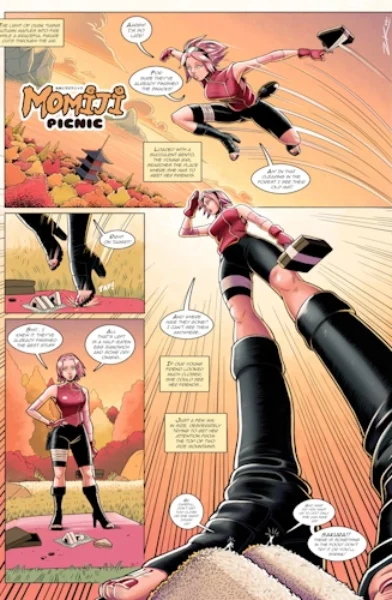 ZopenkWorks - Momiji Picnic Naruto comics