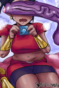 Caulifla & Hit baby making noises (Dragon Ball Super)0011