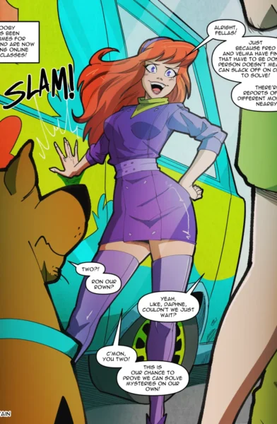 [SwainArt] Daphne wants to prove she's a leader too (Scooby-Doo)