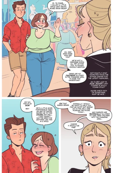 [Not Enough Milk] Swimsuit Shopping porn comics