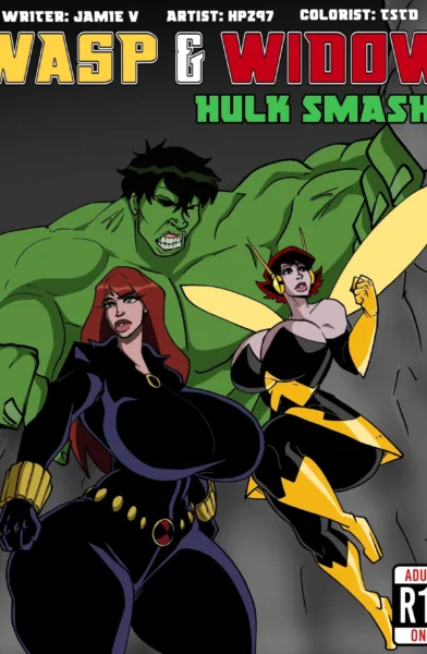 Avengers - Wasp & Widow_ Hulk Smash0001