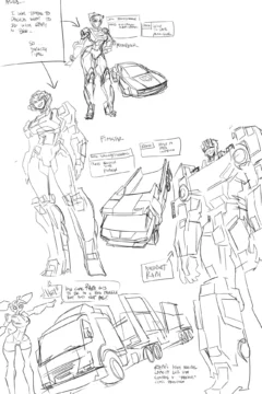 Transformer – Jack X Arcee “Autobutt Jack” (4)