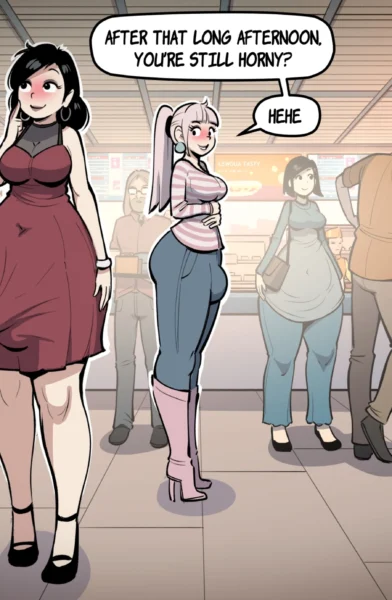 Lewdua - Magali and Chloe dating 1