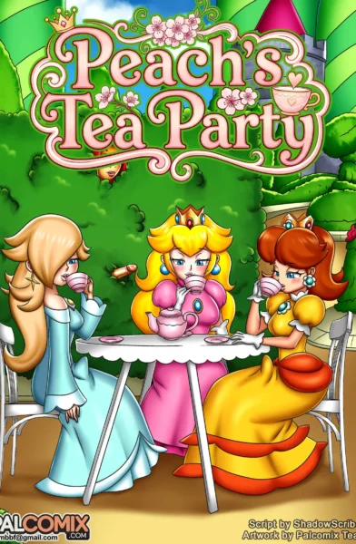 [PalComix] Peach's Tea Party (Super Mario Bros)